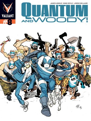 cover image of Quantum and Woody (2013), Issue 8